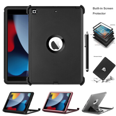 For Apple IPad 9th Generation 10.2" Case Heavy Duty Cover Screen Protector Pen E - Foto 5