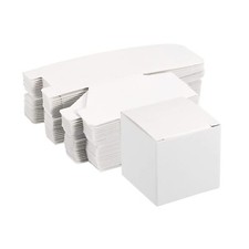 Paper Cardboard Boxes Paper Recycled Gift Corrugated Paper Box White 2 Inch x...