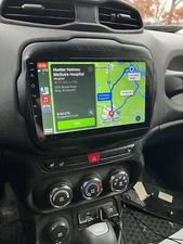 For Jeep Renegade 2015-2020 Android Car Radio Stereo Apple Carplay GPS Navi 32GB