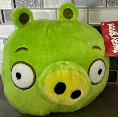 Angry Birds Classic Green Pig (Minion Pig/Small Pig) Plush Rovio Kawaii / NEW