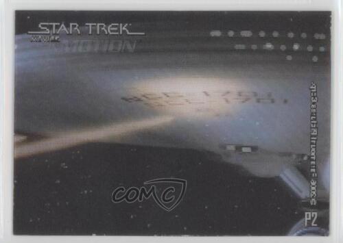 2008 Rittenhouse Star Trek: Movies In Motion Promos USS Enterprise #P2 d8k - Picture 1 of 3