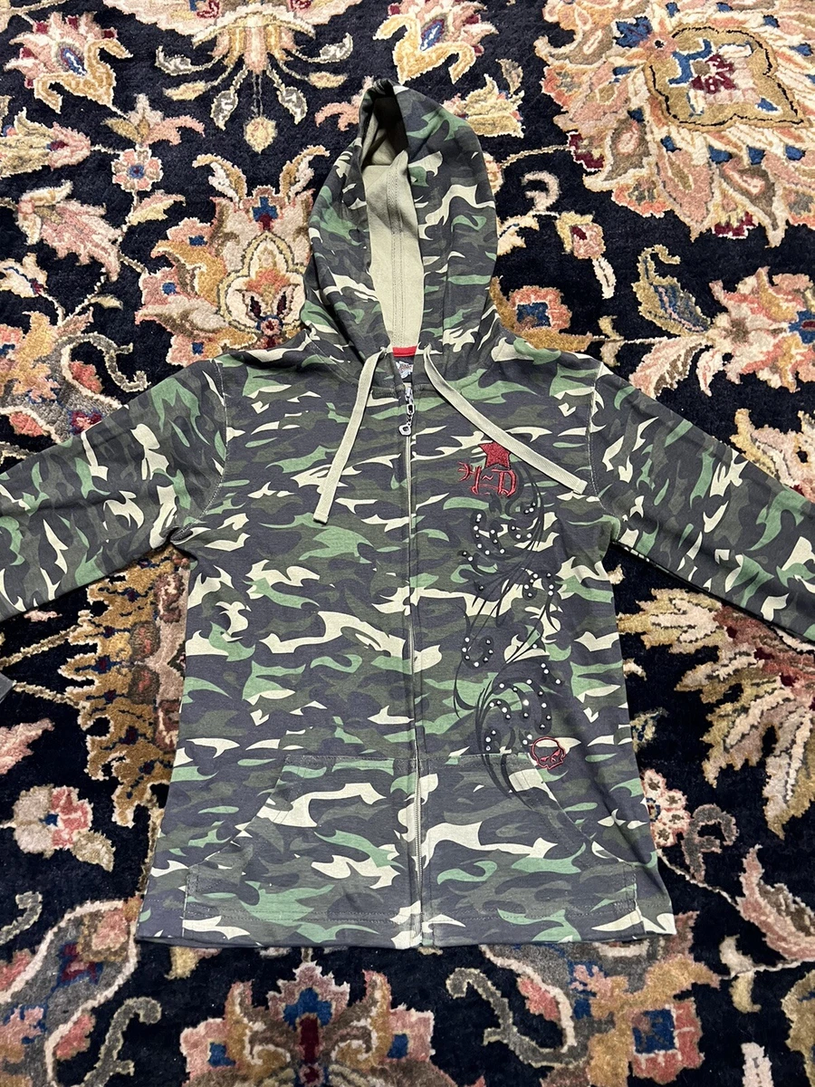Harley davidson camo hoodie sales