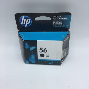 New HP 56 Genuine Black Ink Cartridge (C6656AN) Expired 12/2018 Opened 725184712326 | eBay