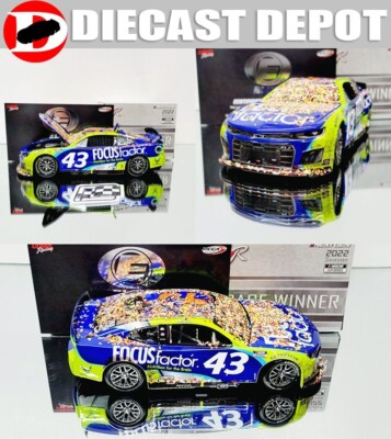 ERIK JONES 2022 DARLINGTON WIN RACED VERSION  FOCUS FACTOR 1/24 ELITE