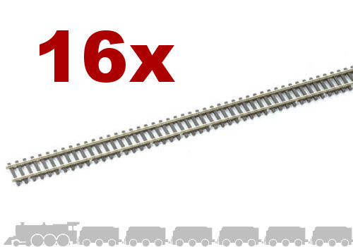 Spur N Flexible Holzschwellenschiene (Nickelsilberschiene) Peco SL-300F - 914mm - Bild 17 von 31