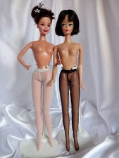 Copy Veiled Pants, Antique Barbie Fit and Silkstone.