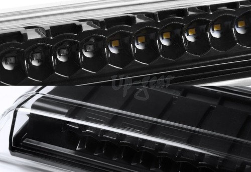 Fit Nissan 04-15 Titan Pickup Truck Schwarz LED Schlauch Stil Bremse Licht Set E - Foto 2