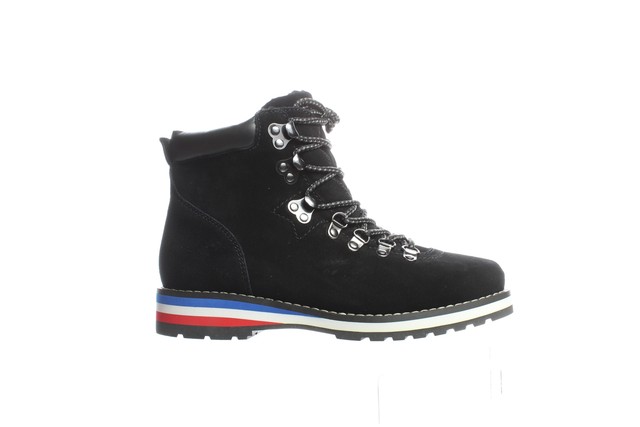 Blondo Womens Regan Black Suede Snow 