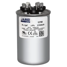 45+5 uf/MFD 370 VAC volts Round Dual Run Capacitor 50/60 Hz - Lot-1