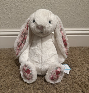 Jellycat Blossom Cream Bunny | eBay