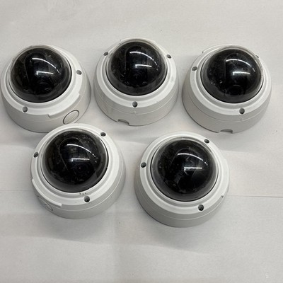 Lot of 5 Samsung Techwin IPE3500M-5111 White Dome IP Security Cameras 12V