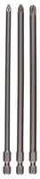 Bosch 3Tlg. Schrauberbit-Set Extra-Hart PZ1; PZ2; PZ3; 152 Mm