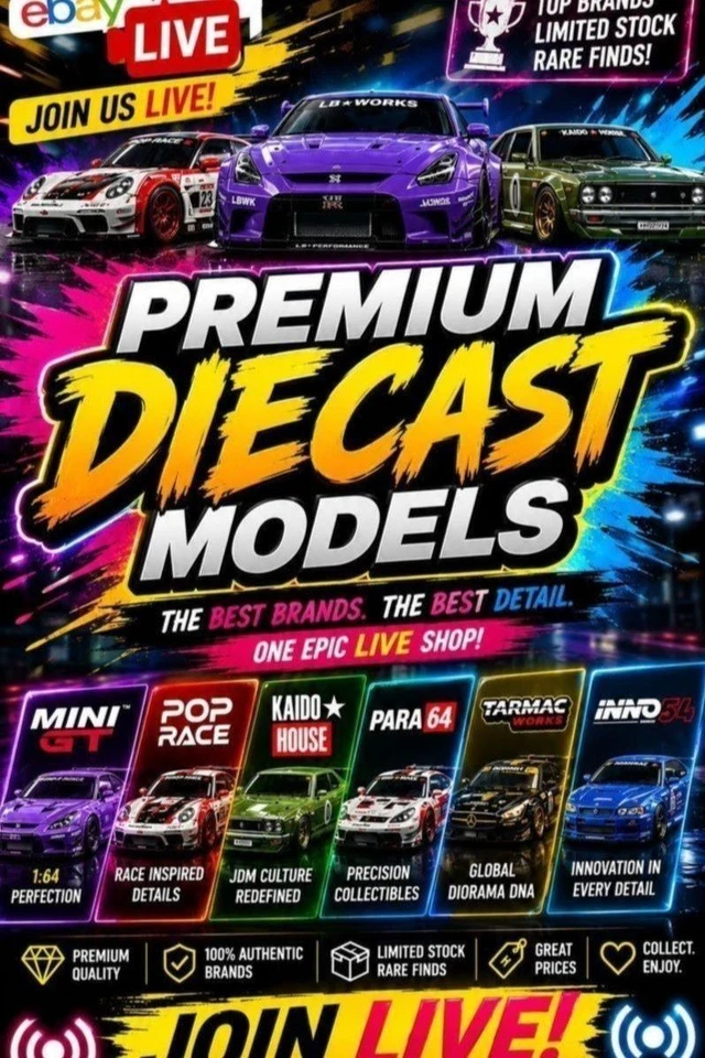 🔥New Mini GT / Kaido / Pop Race Die-cast Madness