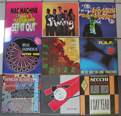 AK391) ZYX Records, 40 MAXI's, fast alle 1990-1994, Electronic, Italo, Disco