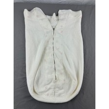 Vintage Quiltex Baby Sleep Sack Zippered Terry Cloth Floral USA