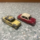 Matchbox Lesney No 22 Vauxhall Cresta & Vauxhall Victor no45- vintage 1950s