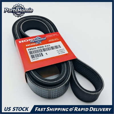 #ad #ad OEM Serpentine Drive Belt 38920 RBB E03 for 2004 2009 Honda Acura CR V TSX 2.4L $38.88