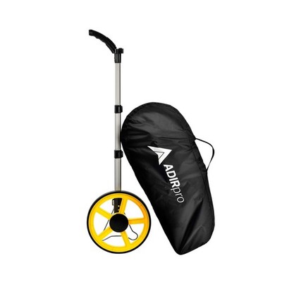 AdirPro Digital Distance Measuring Wheel - Large Digital LCD Display - 12 Com...