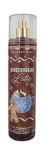 NEW Bath  Body Works Gingerbread Latte Fine Fragrance Mist. 8 oz