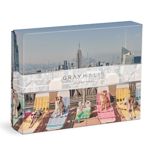 Gray Malin The Dogs Of New York City 1000 Piece Puzzle (Us Import)-image