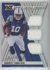 2018 Panini XR Rookie Triple Threats Materials 3/99 Daurice Fountain #TTM-37 0f8