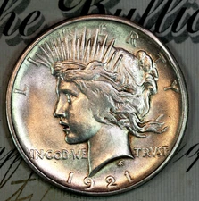 1921 US PEACE DOLLAR BU UNCIRCULATED