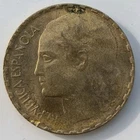 SPAIN Euzkadi 1 Peseta 1937 Brass, 5g, ø 23mm KM# 755