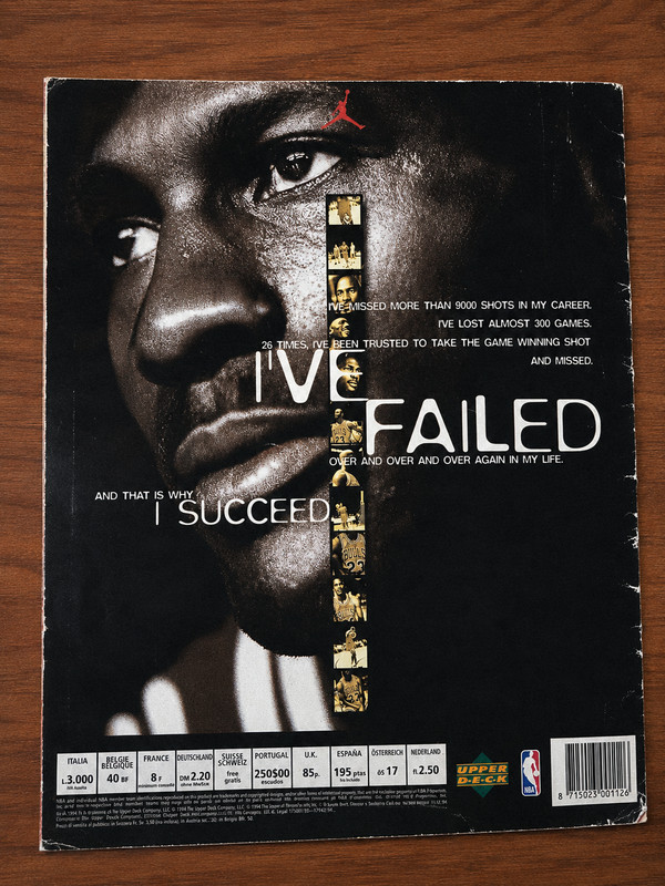 Michael Jordan Stamp Book 1998.