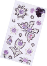 Self Adhesive Gem Stickers, Rhinestones Stick on Jewels for Crafts, Sparkly Crys