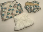 Vintage Assortment Of Cabbage Patch and Doll Diapers (Set Of 3)