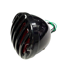 1933-1936 Ford Car Led Tail Light - Driver Side Black Metal Grille Bezel 12v 1933-1936 Ford Car Led Tail Light - Driver Side Black Metal Grille Bezel 12v