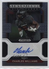 2023 Panini Chronicles Draft Picks Charles Williams #SS-CWI Auto 4r3