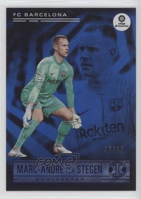 2021-22 Chronicles Base La Liga Illusions Blue 43/99 Marc-Andre ter Stegen 10no
