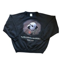 Vintage 90s The Phantom Of The Opera Toronto Canada Musical Crewneck Sweatshirt