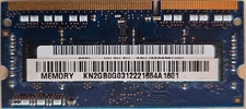 Tested, Working 2GB SODIMM DDR3-1066 Laptop Memory Module