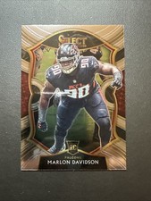 Marlon Davidson 2020 Panini Select Concourse RC #95 Atlanta Falcons