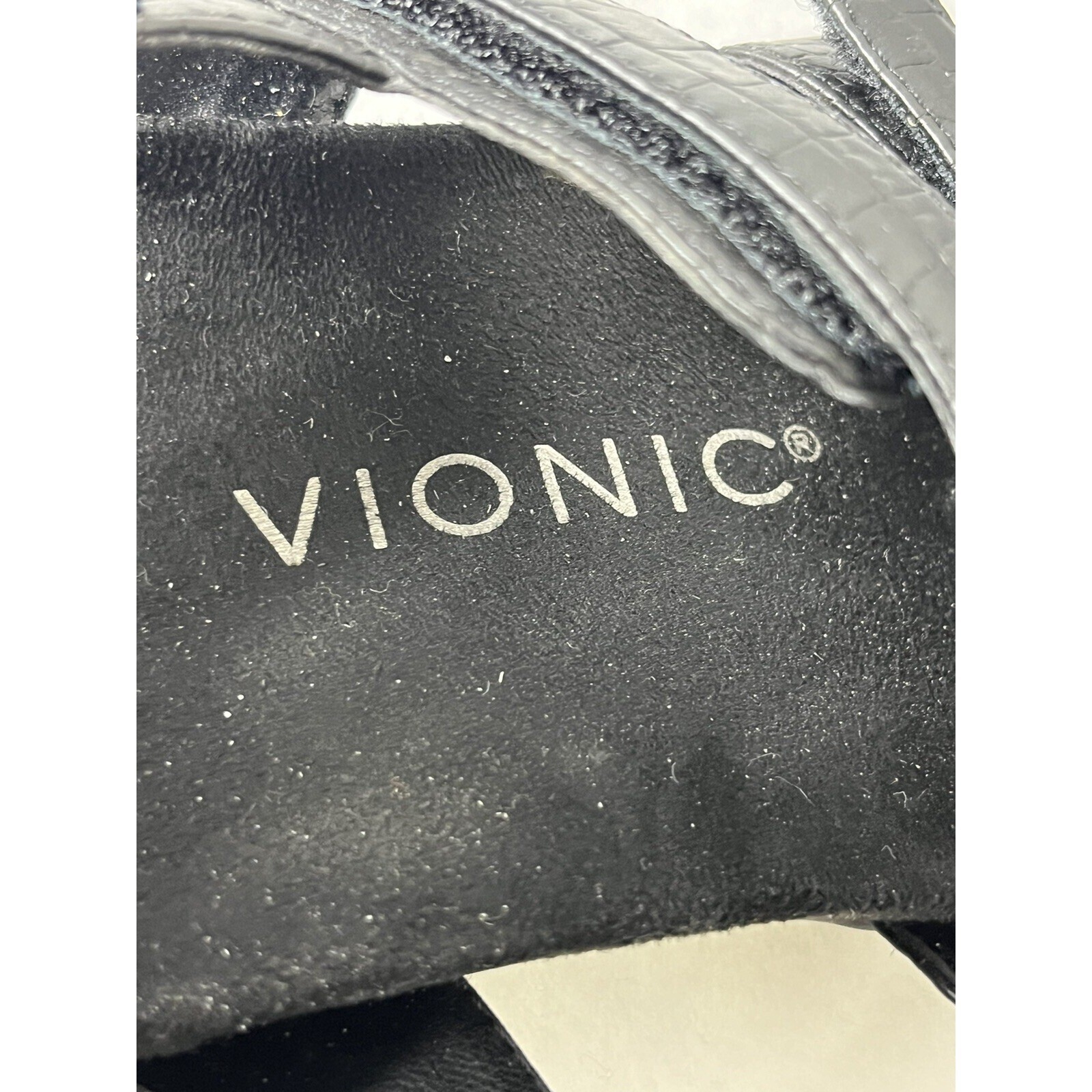 Vionic Open Toe Adjustable Strap Orthaheel Strapp… - image 5