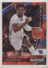 2020-21 Panini Prizm Draft Picks Red Ice Prizm Ashton Hagans #79 8x7