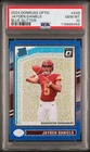 2024 Panini Donruss Optic #248 Jayden Daniels Blue Glitter PSA 10 Gem Mint
