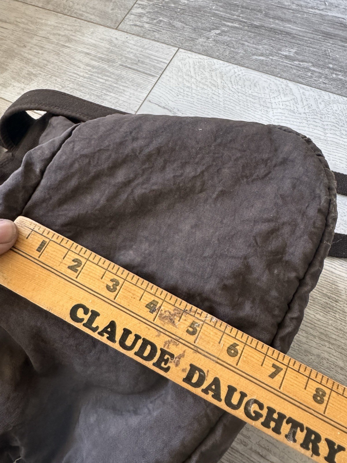 Kipling Brown Nylon Backpack Drawstring Flap Styl… - image 8