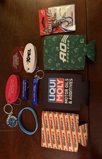 16 Sport Fishing Decals Lot Offshore Stickers Keychains Accessories Koozie