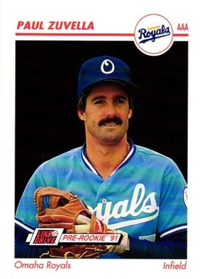 1991 Line Drive Pre-Rookie - AAA Paul Zuvella #348.