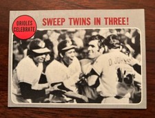 1970 Topps Baltimore Orioles #202 Baltimore Orioles Frank Robinson HOF