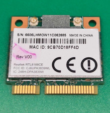 REALTEK RTL8188CE 802.11B/G/N BT3.0 WIFI CARD PA3839U-1MPC