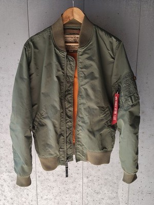 Alpha Industries Jacke, Größe L - Unisex Grün  - Top Zustand