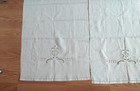 four vintage/antique linen/muslin/home spun? towels 3   50 x 23    1    23 x 58 — photo 7