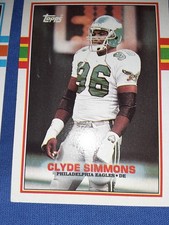 1989 Topps - Clyde Simmons #109