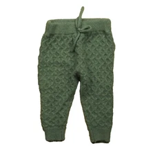 Quincy Mae Knit Pant Heathered Indigo Baby Bottoms 3-6 Months Soft Comfortable