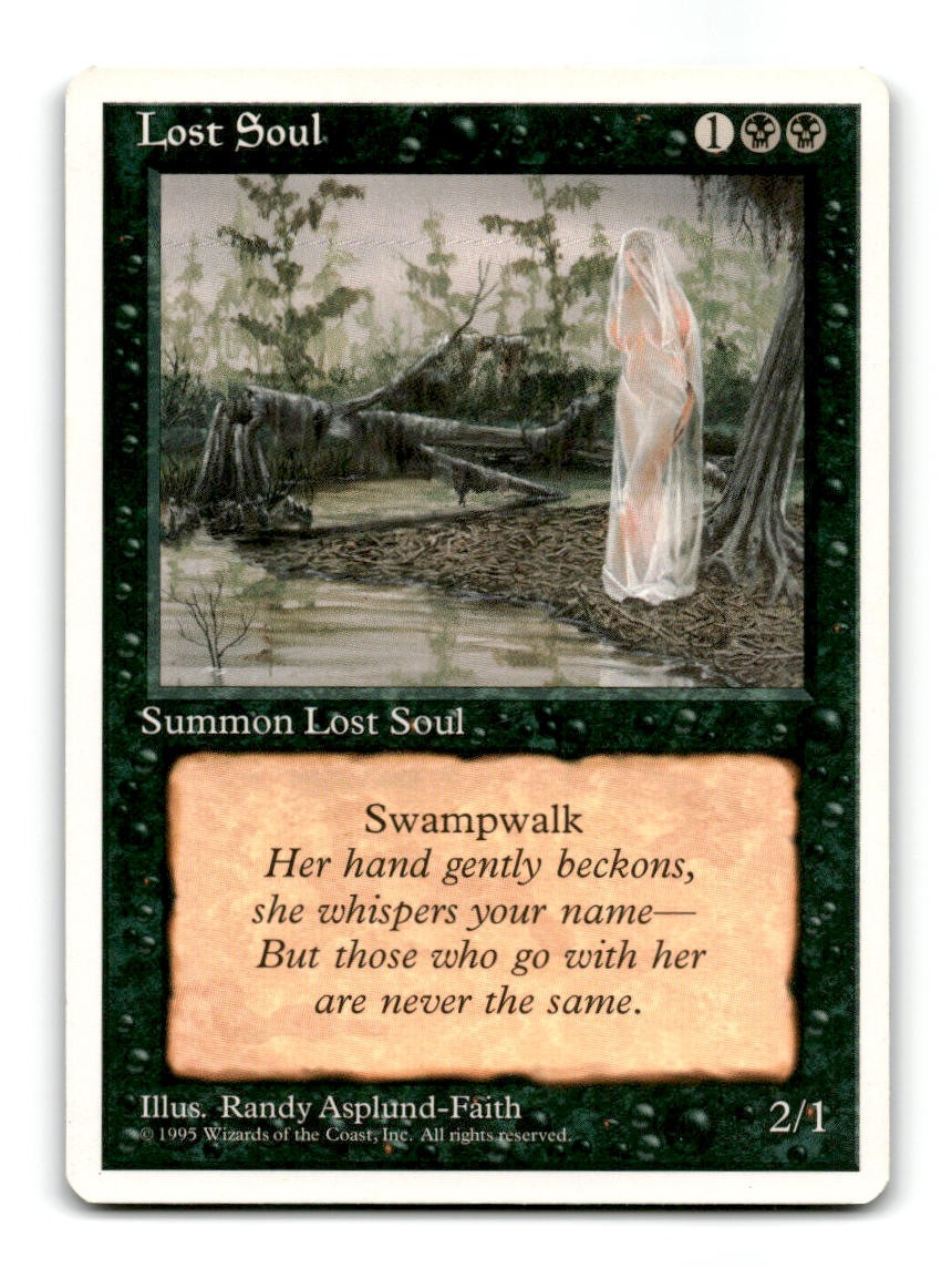 Lost Soul Fourth Edition Magic: The Gathering ~A13-331