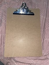 A4 Masonite Clipboard Heavy Duty, Smooth, Professional School Office Use